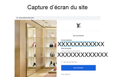 Nomade Louis Vuitton : Connexion et suivi des demandes d'absences.